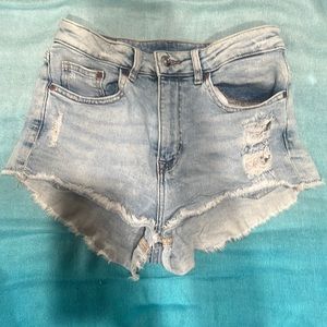 Jean short shorts